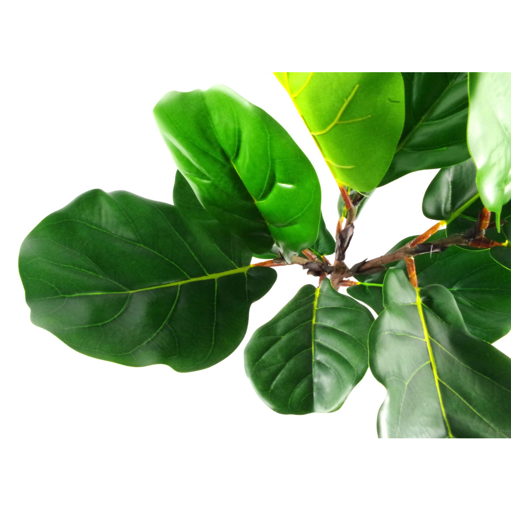 60cm Medium Artificial Fiddle Leaf Fig Plant – Indoor Ficus Plant