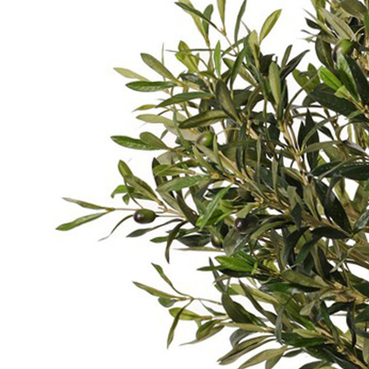 90cm Small Artificial Olive Tree – Realistic Deluxe Faux Olive Tree in Pot