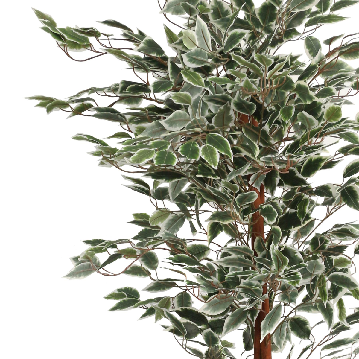 160cm Large Artificial Ficus Tree – Realistic Indoor Tree with Variegated Leaves