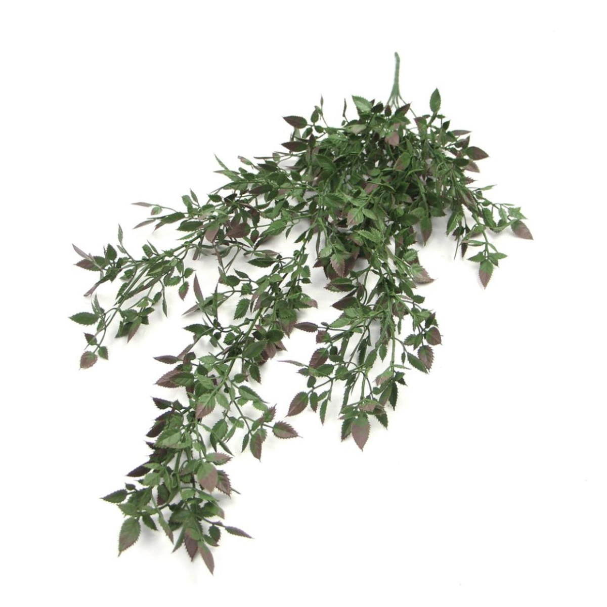 76cm Medium Hanging Artificial Angel Fern – UV & Fire Resistant Faux Plant