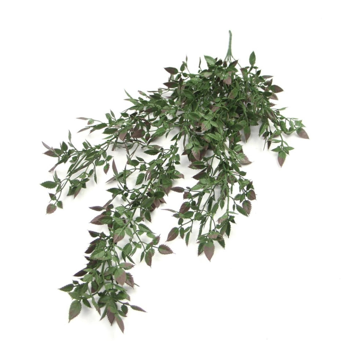 6 x 76cm Medium Hanging Artificial Angel Ferns – UV & Fire Resistant Faux Plant Set