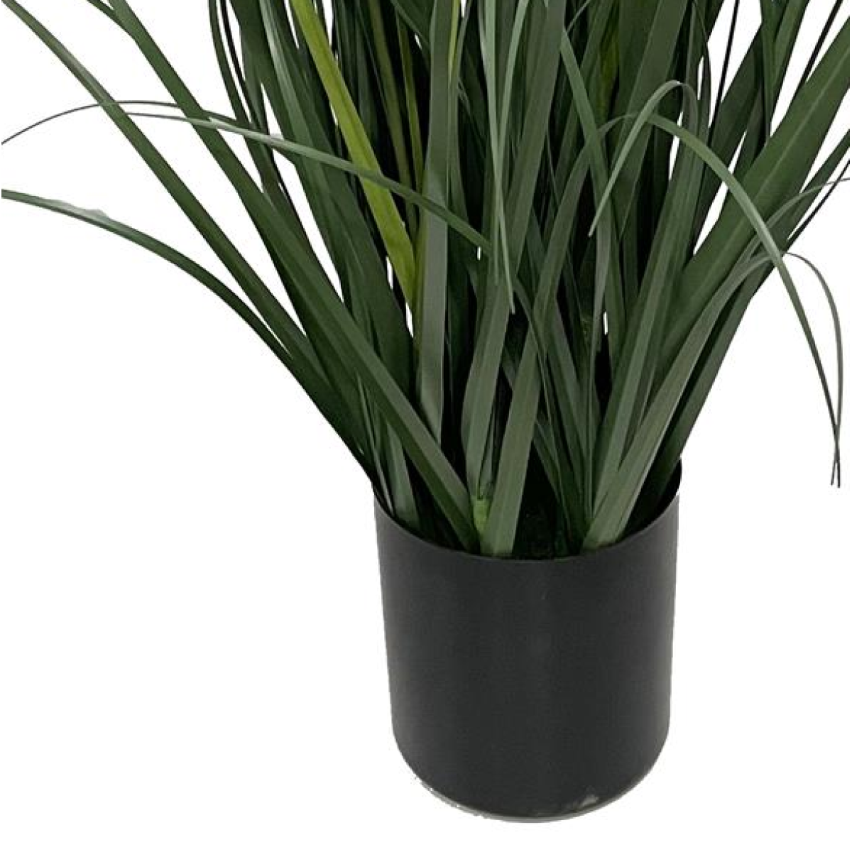 95cm Large Artificial Grass Plant with Flower Detail – Faux Grass Plant