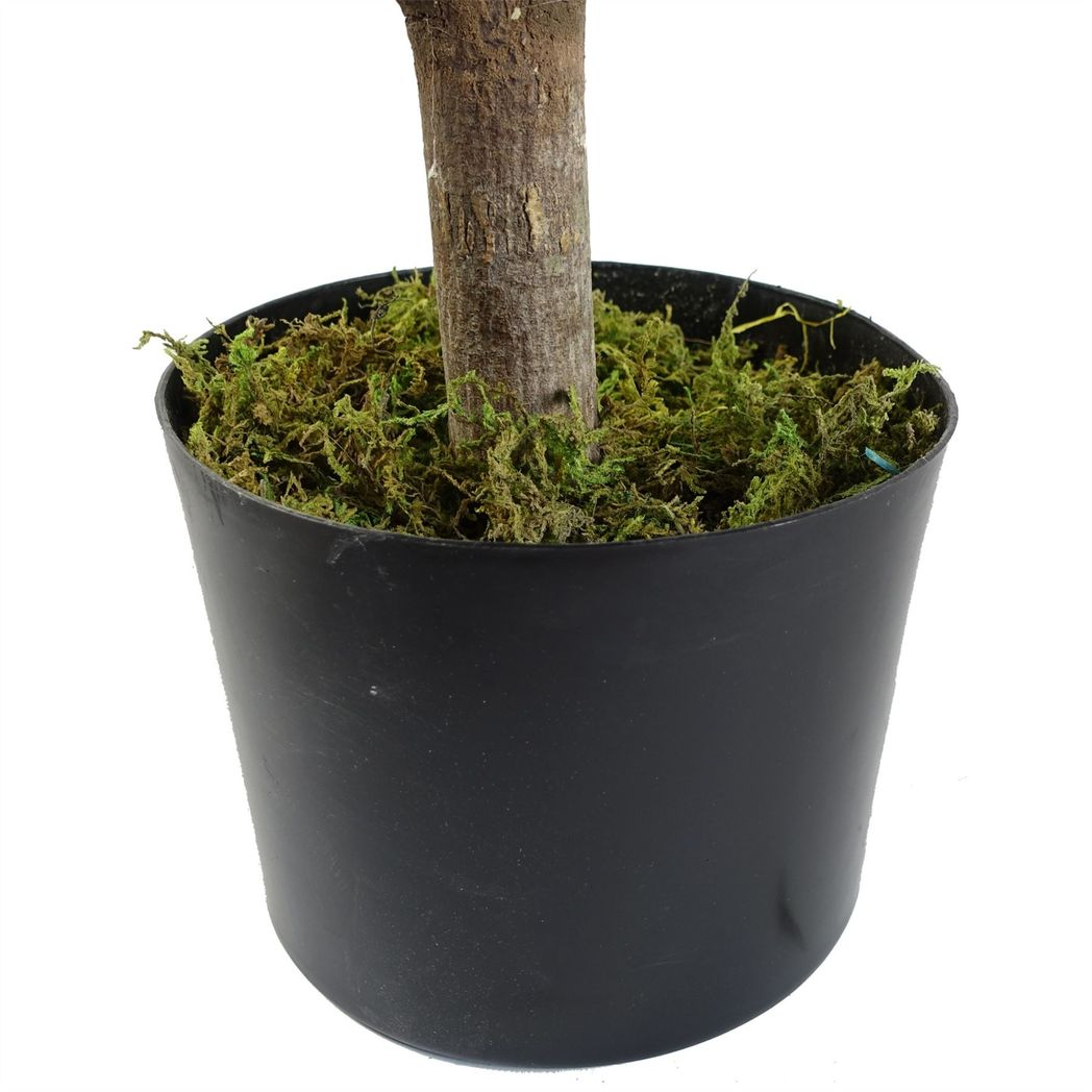 120cm Medium Artificial Buxus Triple Ball Tree – UV Resistant Outdoor Topiary for Gardens & Entrances
