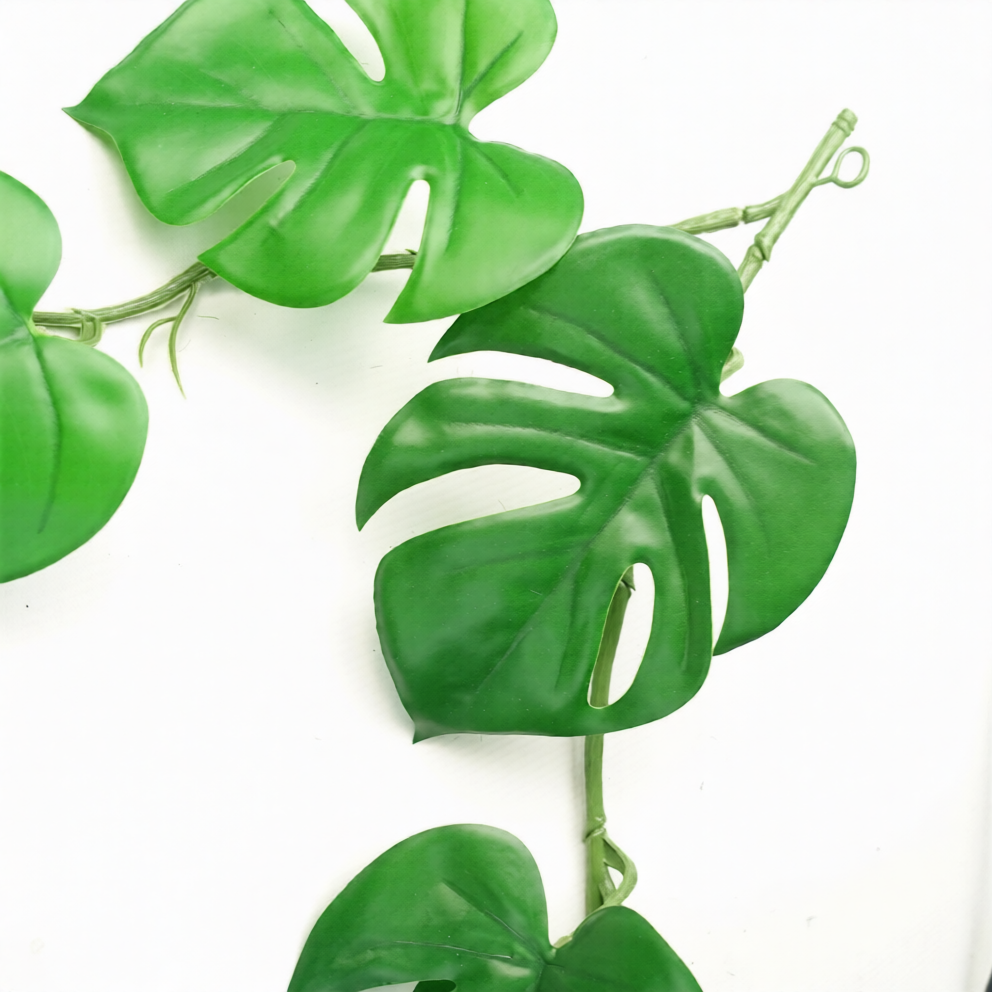 180cm Extra Large Artificial Hanging and Trailing Monstera - Realistic Indoor Greenery