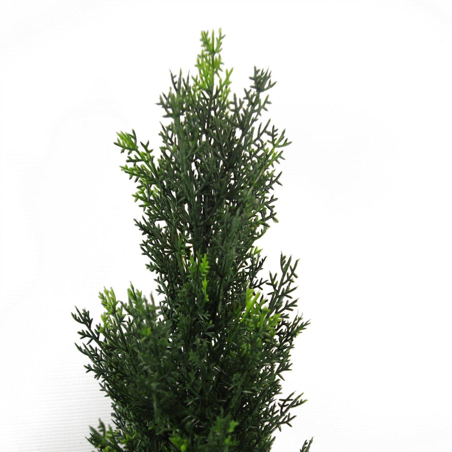 Pair of 90cm Small Artificial Cedar Cypress Topiary Trees – UV Resistant Outdoor Decorative Plants