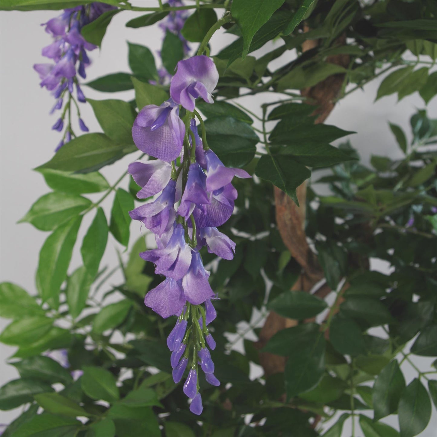 110cm Medium Artificial Purple Wisteria Tree – Premium Faux Indoor Tree