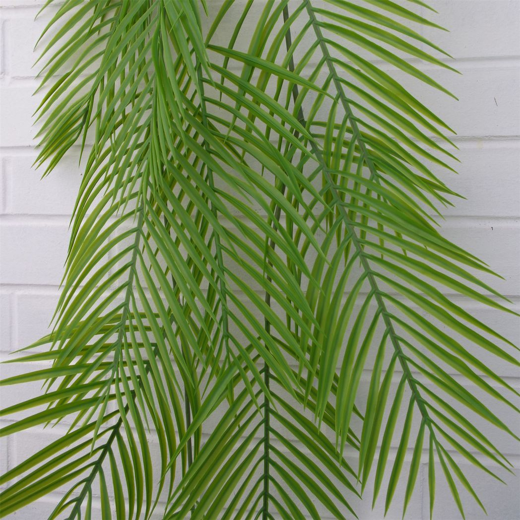 120cm Large Artificial Hanging Palm Plant – Realistic Tropical Trailing Design