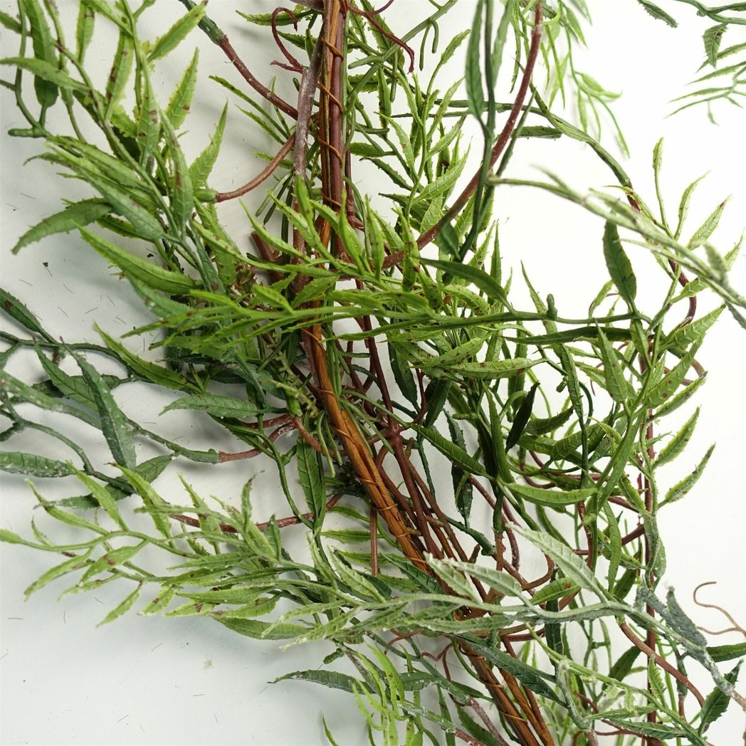 200cm Extra Large Artificial Hanging & Trailing Willow Garland – Realistic Faux Foliage