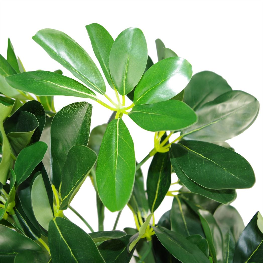 95cm Small Artificial Dwarf Umbrella Tree – Realistic Schefflera Arboricola Plant