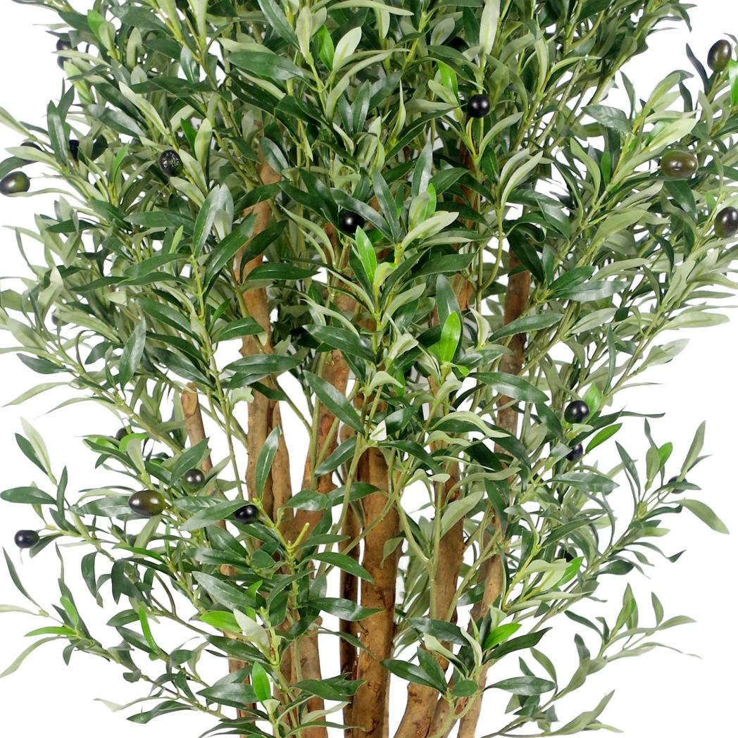 125cm Medium Luxury Artificial Olive Tree – Premium Range with Realistic Olives