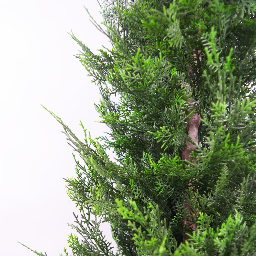 120cm Medium Artificial Cypress Topiary Tree – Realistic Decorative Plant