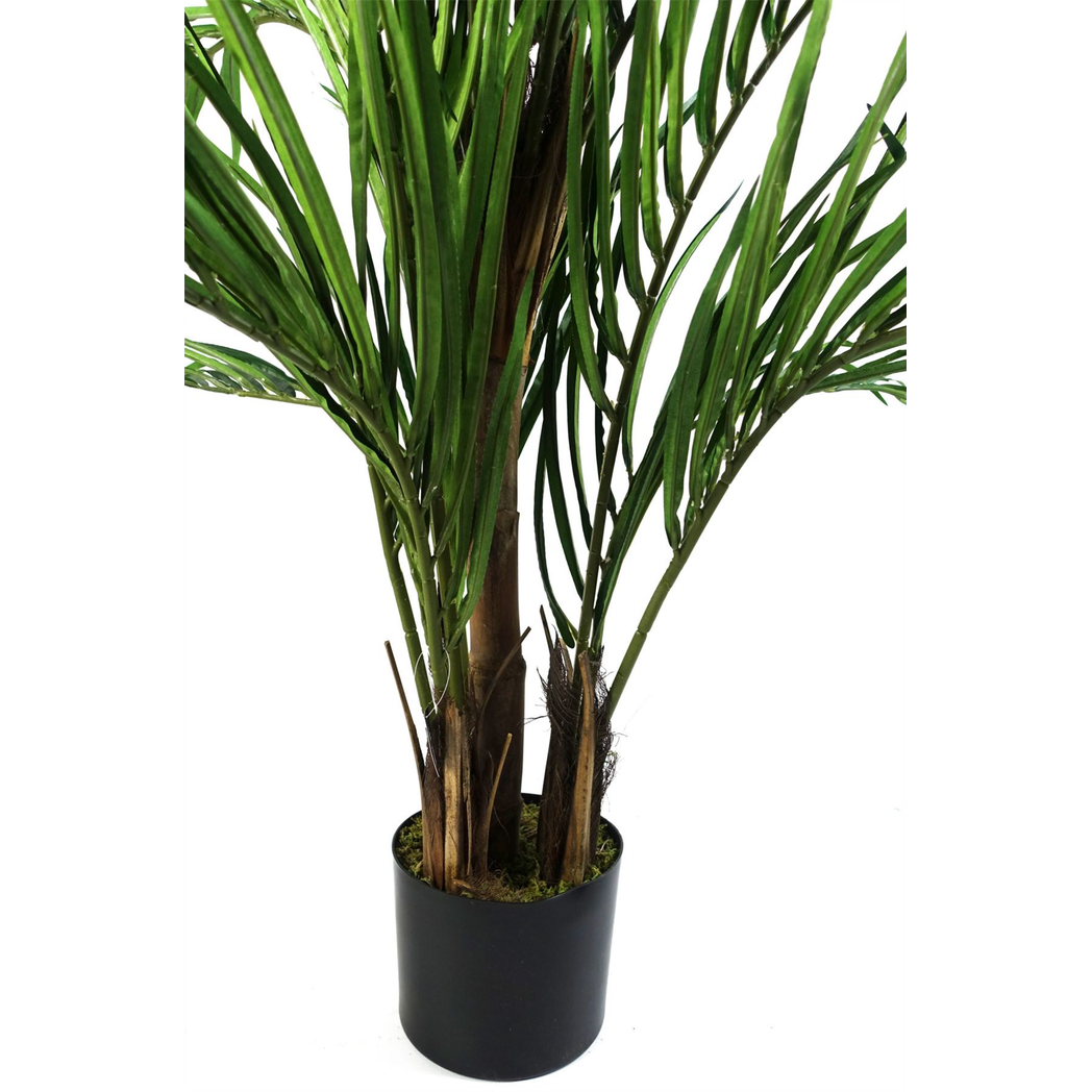 130cm Large Artificial Areca Palm Tree – Realistic Faux Indoor Palm