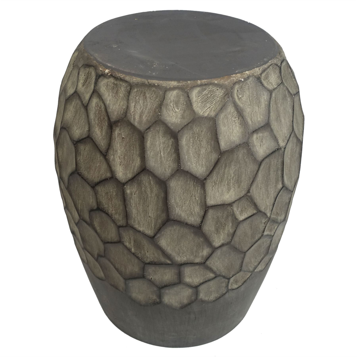 38cm x 27cm Large Honeycomb Composite Planter – Rustic Stone Effect Plant Pot