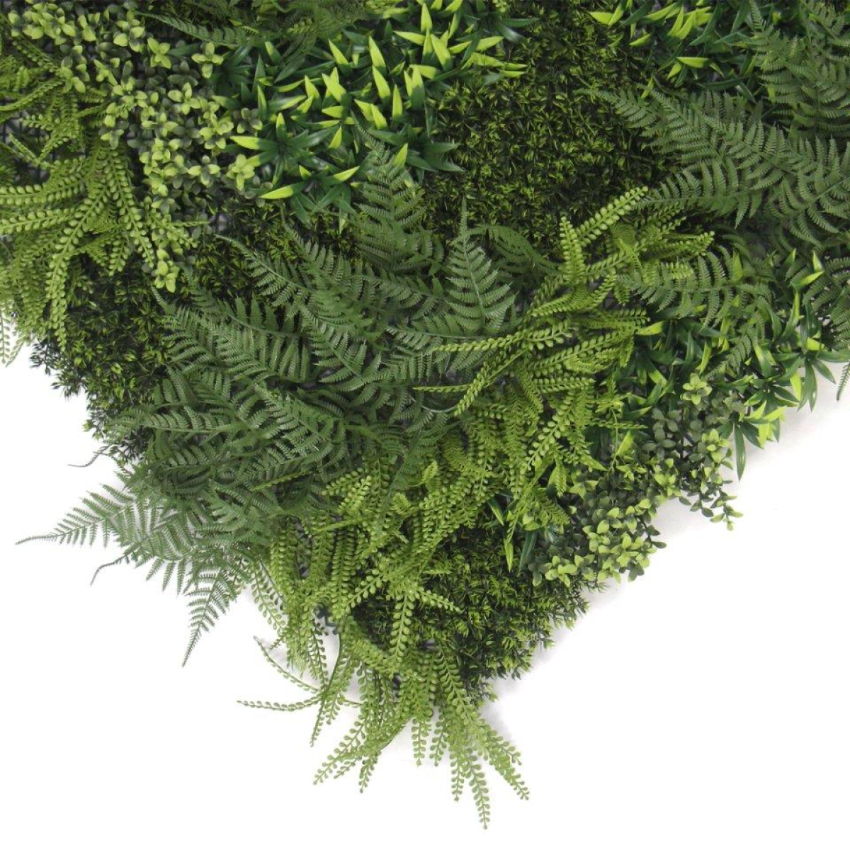 100cm Large Artificial Plant Wall Panel – Fire Resistant Natural Fern Design