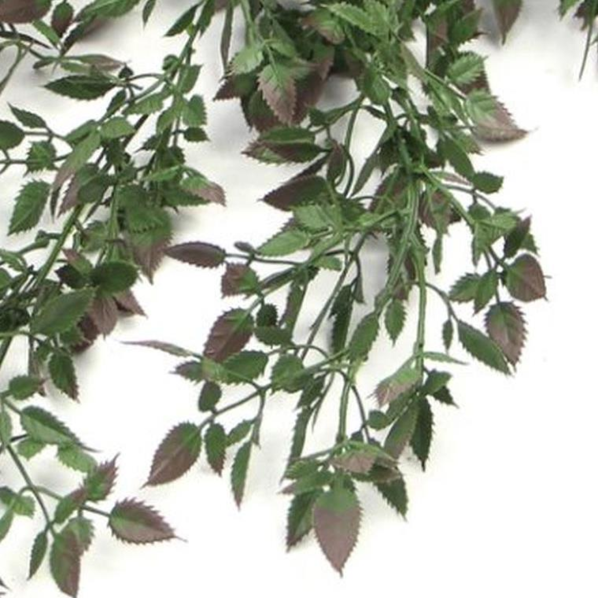 76cm Medium Hanging Artificial Angel Fern – UV & Fire Resistant Faux Plant