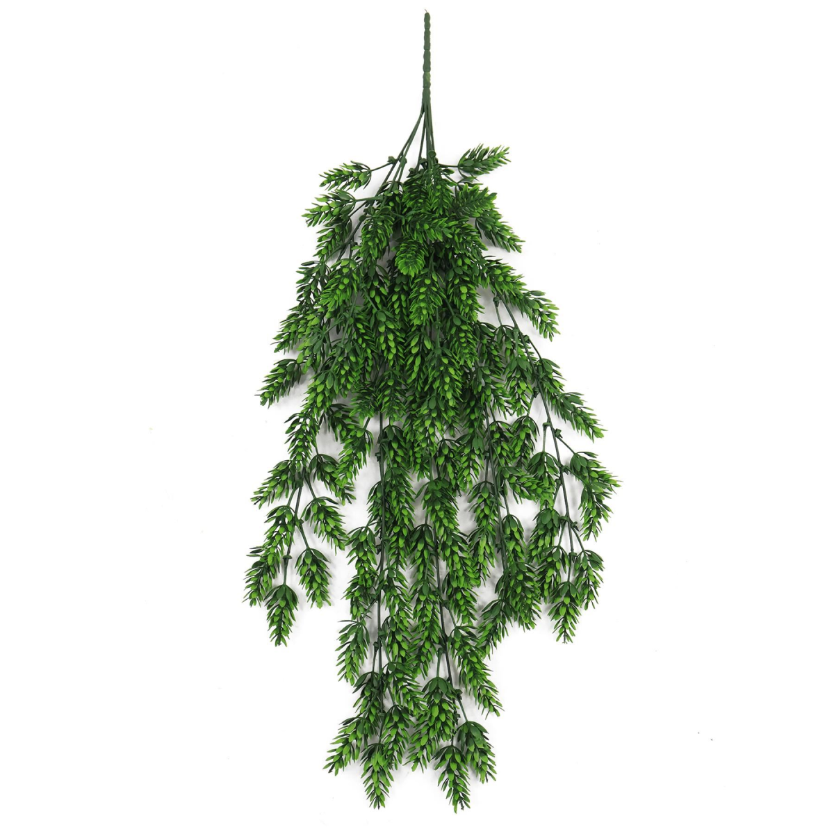 6 x 128cm Large Artificial Hanging Clustered Fern Plants – UV & Fire Resistant