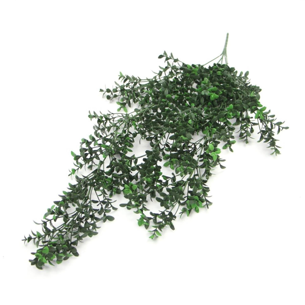 6 x 78cm Medium Hanging Artificial Small Leaf Plants – UV & Fire Resistant Trailing Set