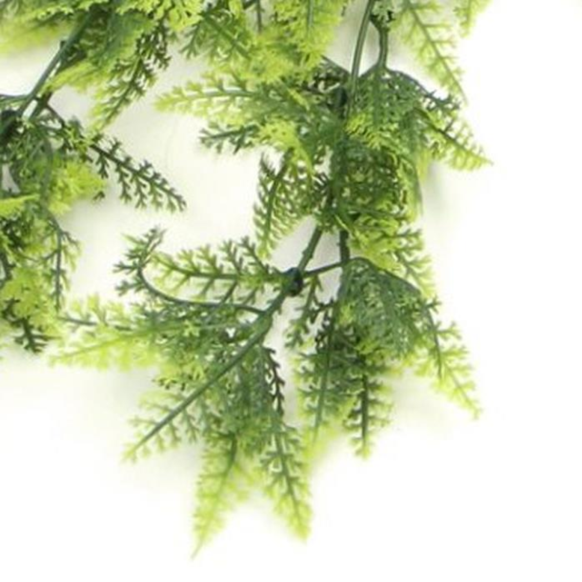 75cm Medium Hanging Artificial Boston Fern Plant – UV & Fire Resistant Trailing Fern