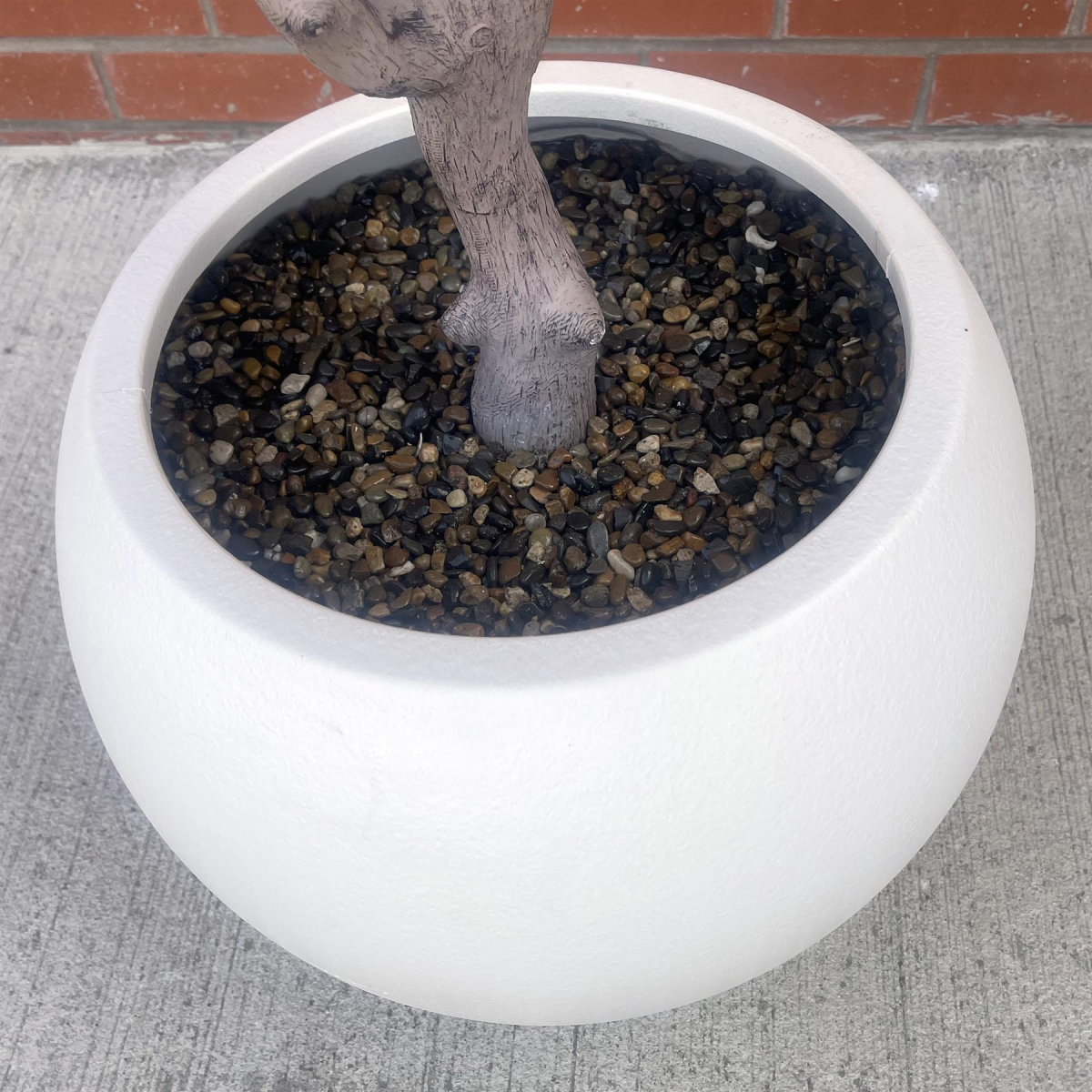 200cm Extra Large Artificial Olive Tree – Realistic Faux Olive Tree with Stone-Style Planter