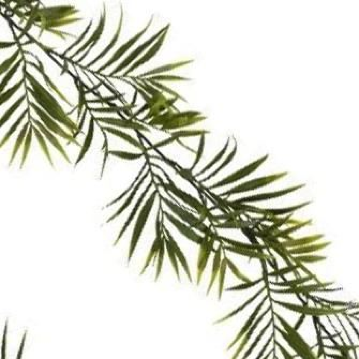 6 x 190cm Extra Large Fire Retardant Artificial Palm Garlands – Indoor Home & Commercial Décor