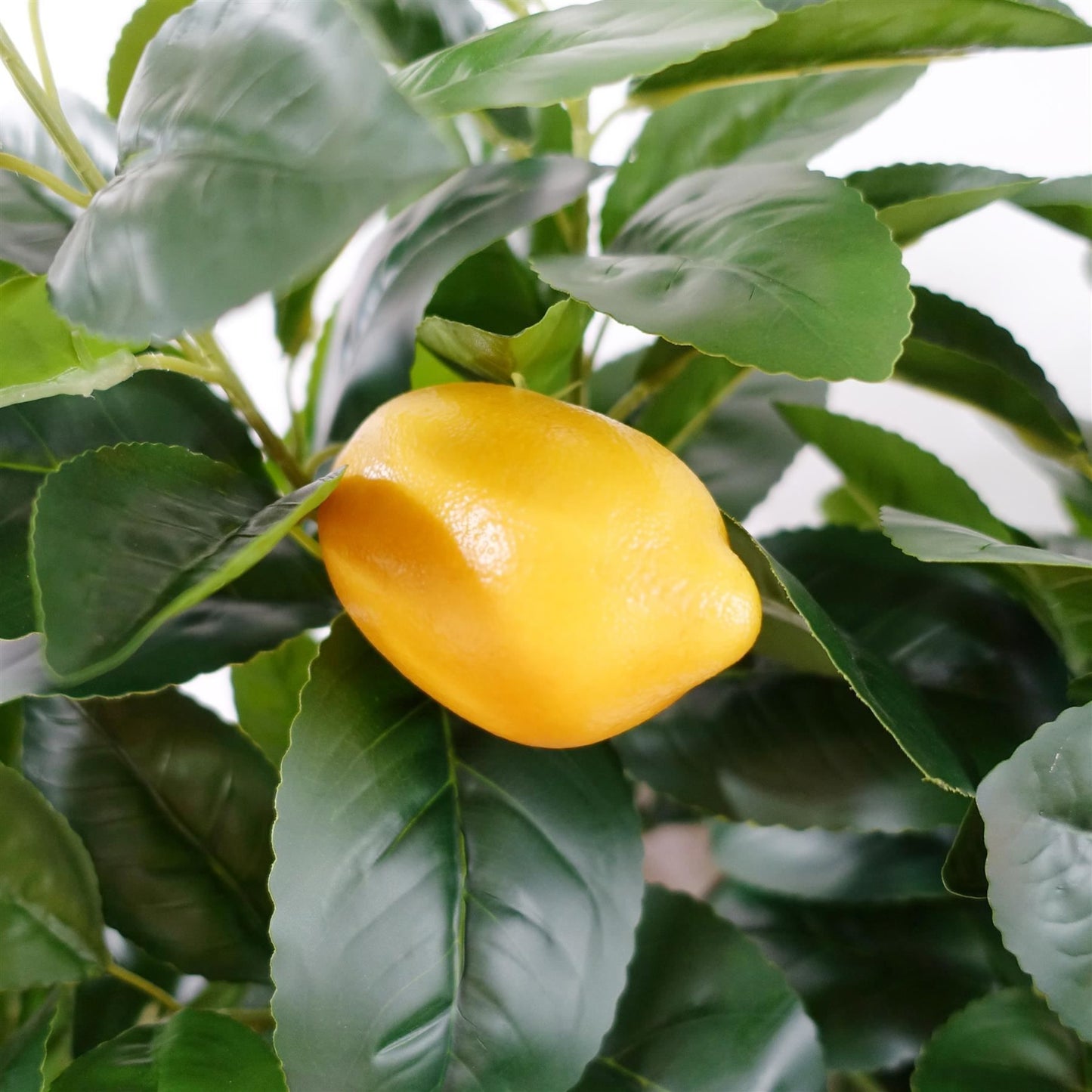 150cm Large Artificial Lemon Tree – Realistic Faux Lemon Tree for Mediterranean-Inspired Décor