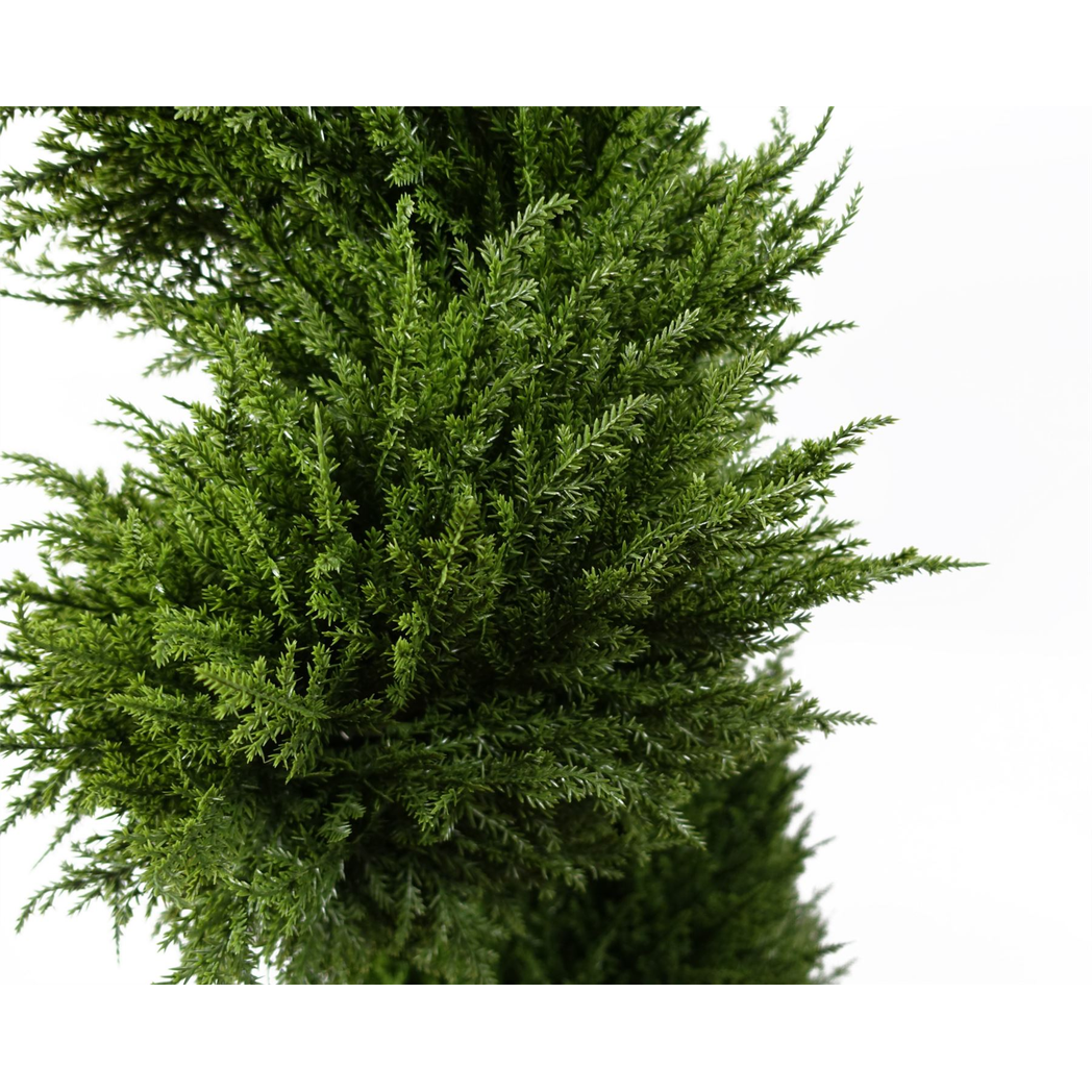 120cm Medium Spiral Cypress Artificial Tree – UV Resistant Outdoor Topiary Tree