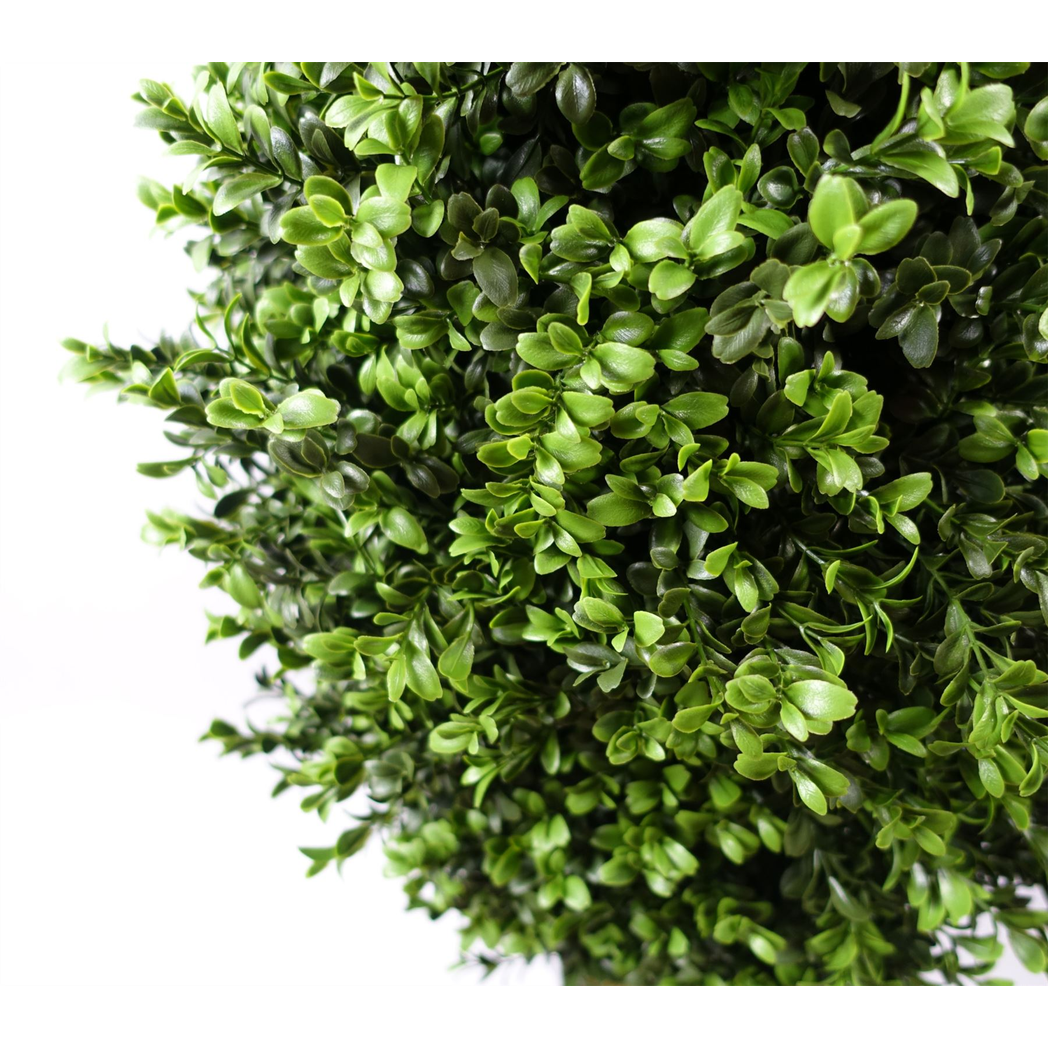 120cm Medium Buxus Ball Cone Artificial Tree – UV Resistant Topiary for Outdoor Use