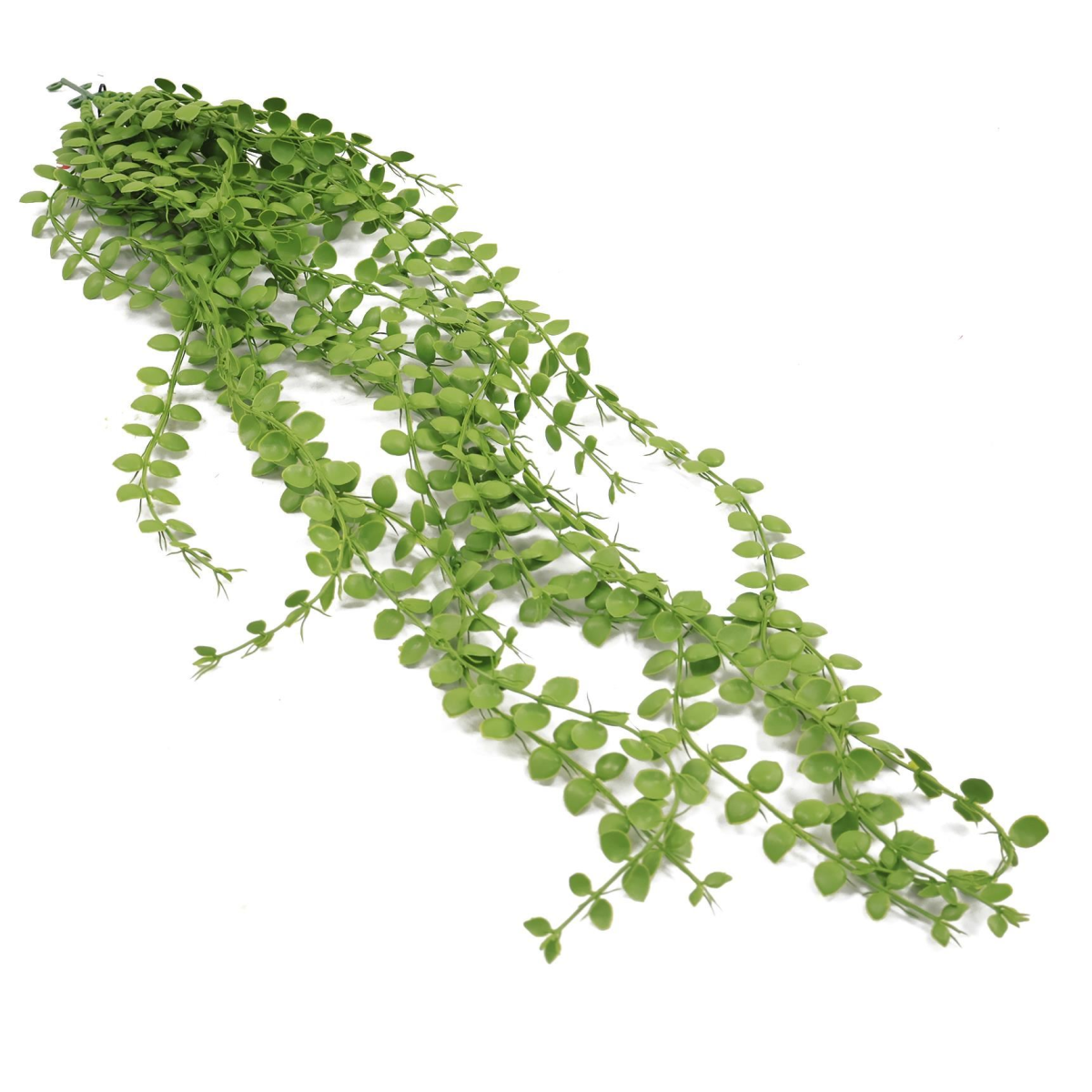 6 x 92cm Large Hanging Artificial String of Pearls – UV & Fire Resistant Trailing Plant Set
