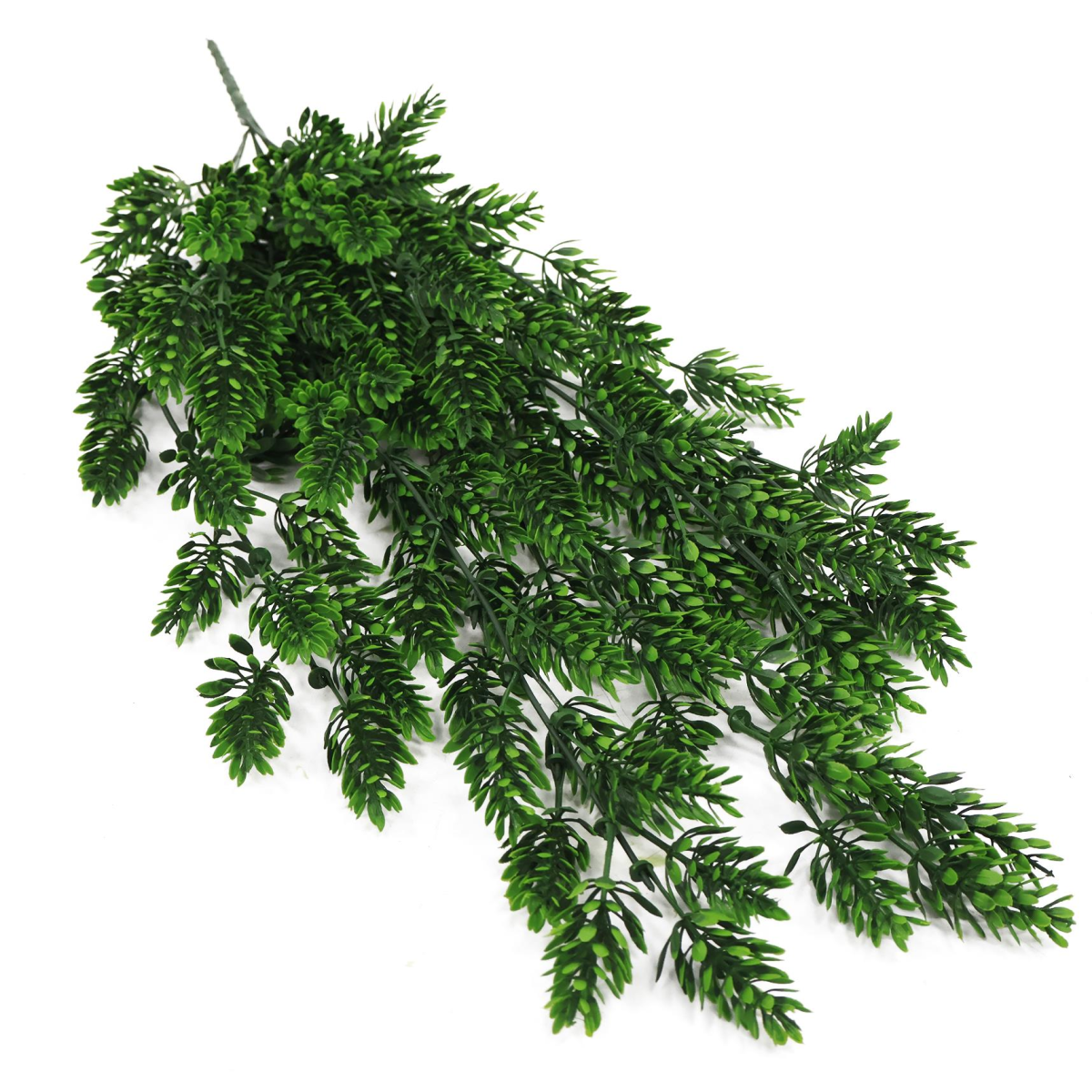 128cm Large Artificial Hanging Clustered Fern Plant – UV & Fire Resistant