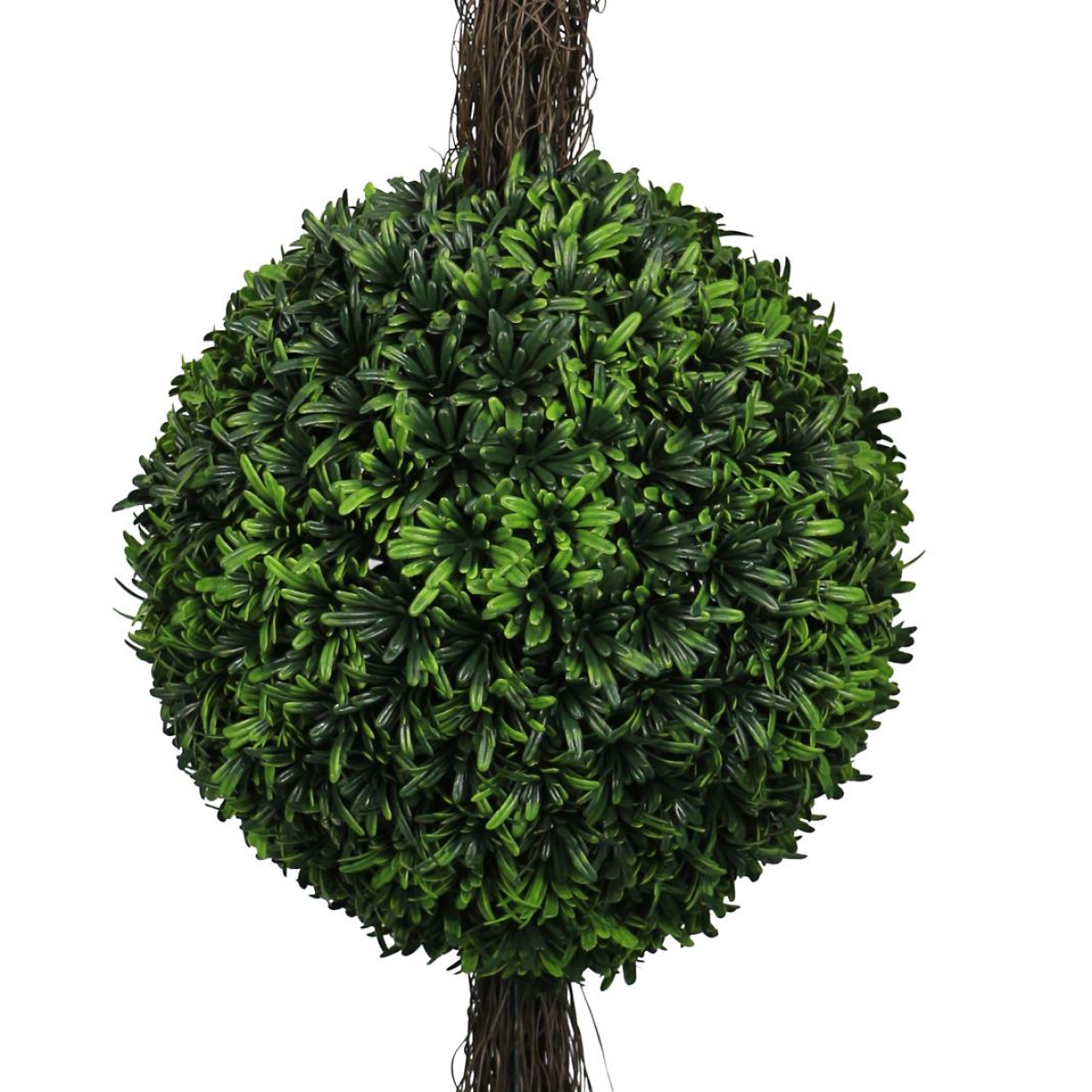 90cm Small Artificial Podocarpus Double Ball Topiary Tree