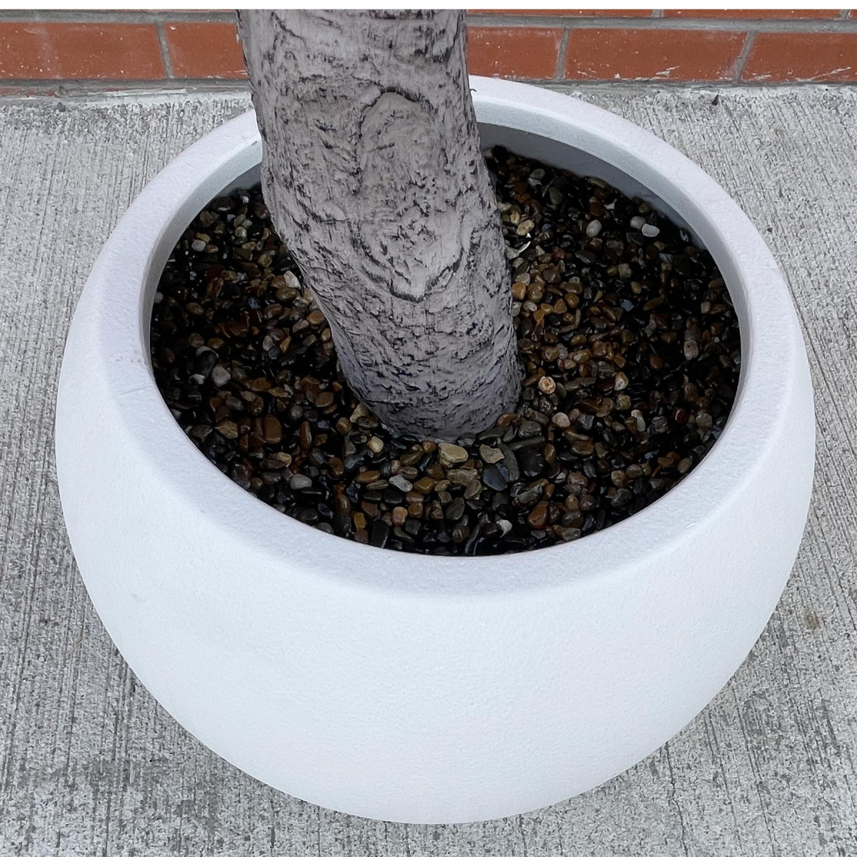 260cm Extra Large Artificial Cherry Blossom Tree with Decorative Stone-Style Planter