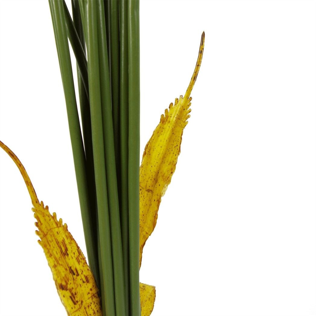 118cm Large Artificial Palm Stem – Realistic 11 Leaf Tropical Foliage