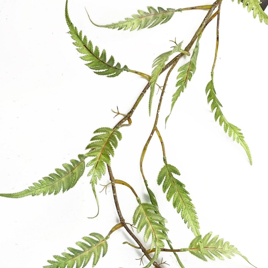 125cm Large Hanging Artificial Fern Foliage Plant – Trailing Faux Fern