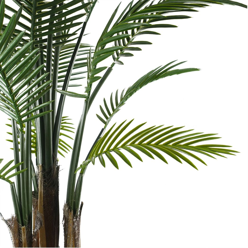 125cm Medium Raphis Artificial Palm Tree – UV Resistant Outdoor Palm with Natural Trunk