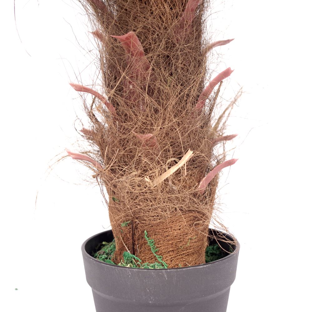 100cm Medium Artificial Princess Palm Tree – Brown Trunk & Realistic Foliage