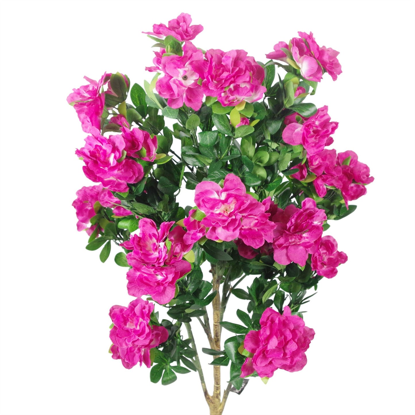 100cm Large Premium Artificial Pink Azalea Plant – Realistic Silk Flowers