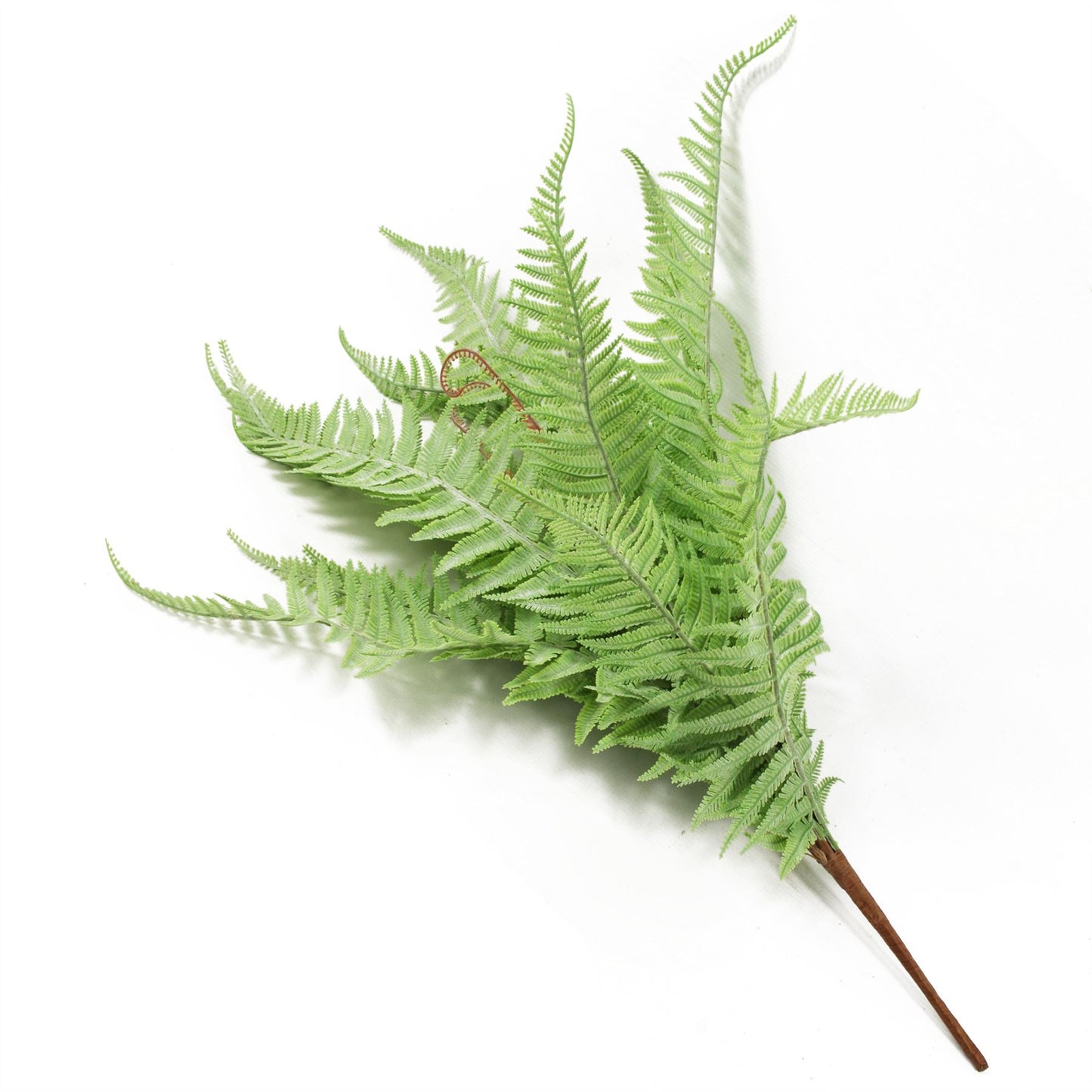 6 x 60cm Medium Artificial Bushy Dixie Wood Fern Plants – Light Green Faux Fern Set