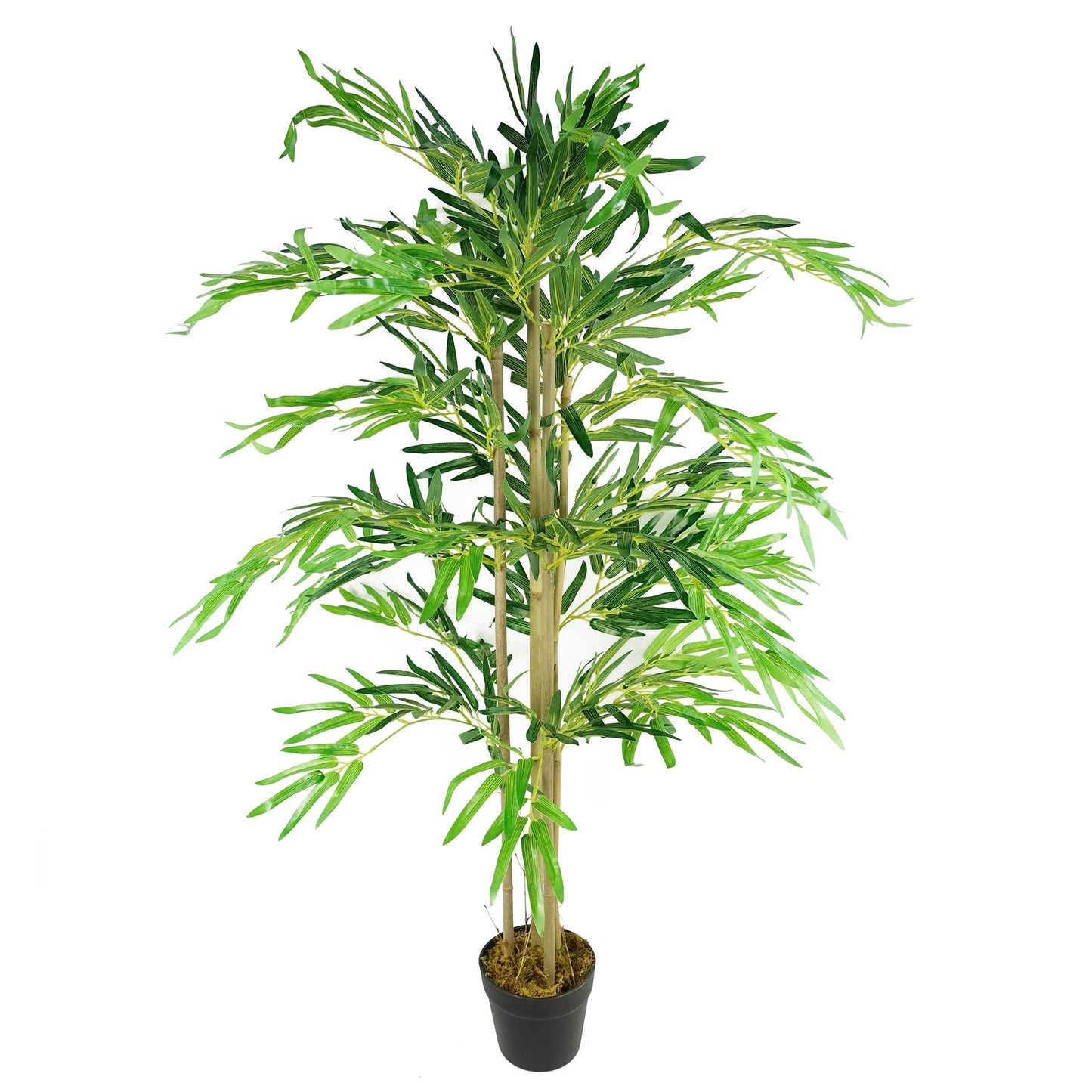 120cm Medium Natural Green Artificial Bamboo Tree – Realistic Indoor Bamboo Plant