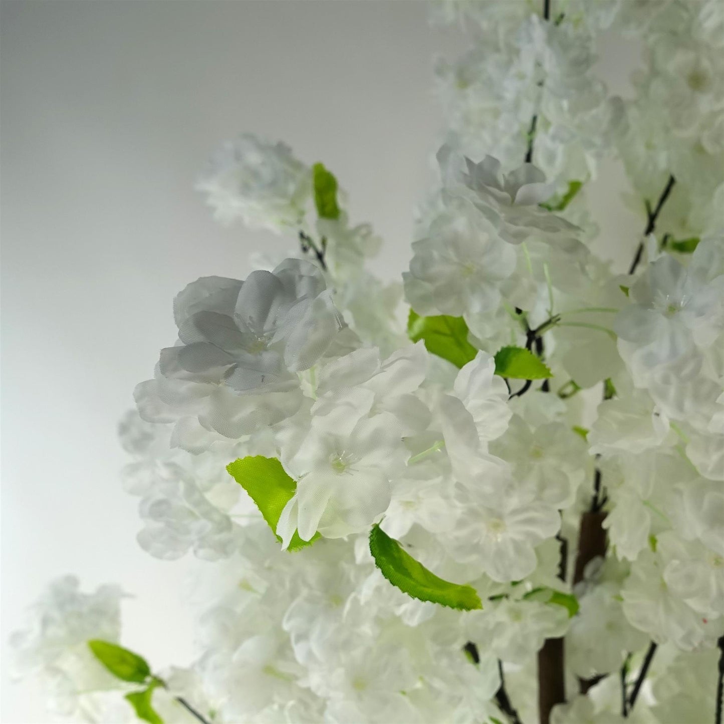 150cm Large Artificial White Blossom Tree – Elegant Faux Blossom Tree for Home & Office