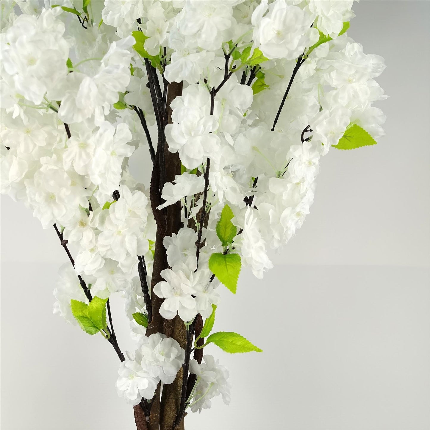 150cm Large Artificial White Blossom Tree – Elegant Faux Blossom Tree for Home & Office