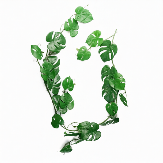180cm Extra Large Artificial Hanging and Trailing Monstera - Realistic Indoor Greenery
