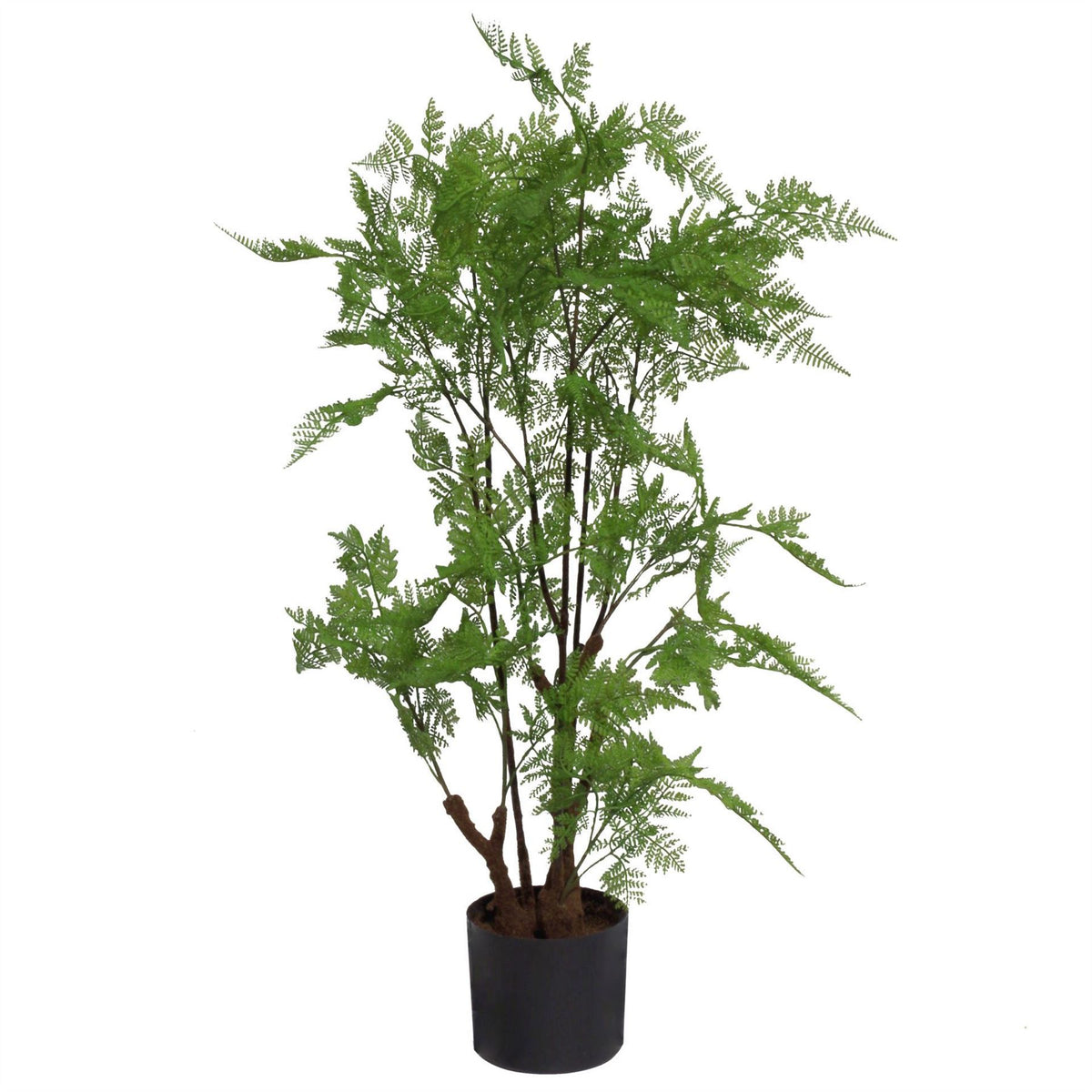 90cm Large Artificial Fern Plant – Realistic Natural Moss Base