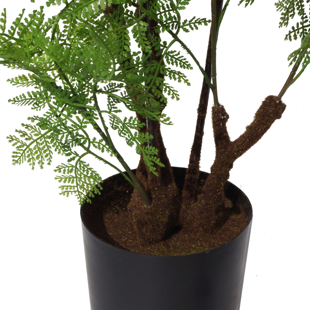 90cm Large Artificial Fern Plant – Realistic Natural Moss Base