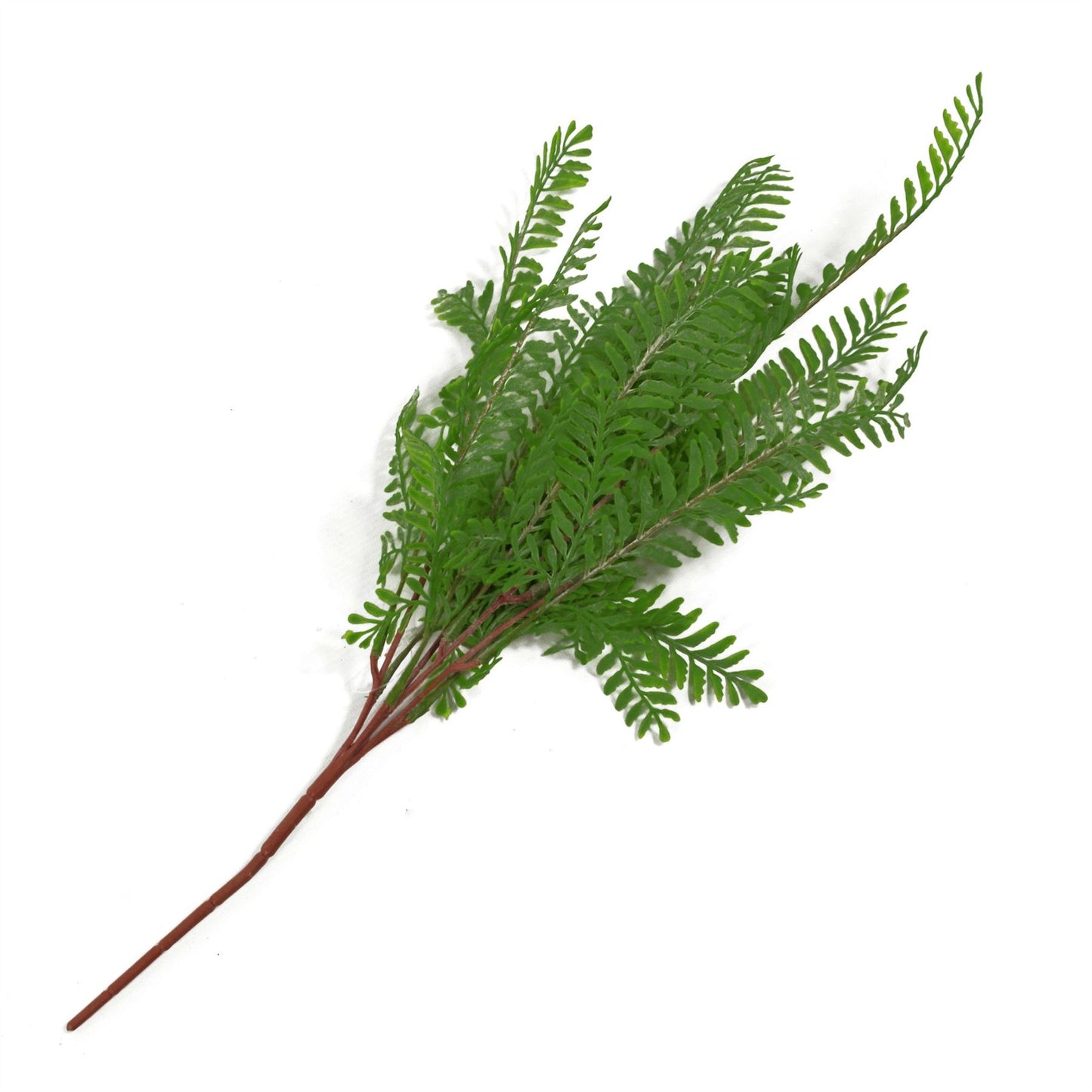 6 x 55cm Small Artificial Himalayan Maidenhair Fern Bushes – Dark Green Faux Fern Set
