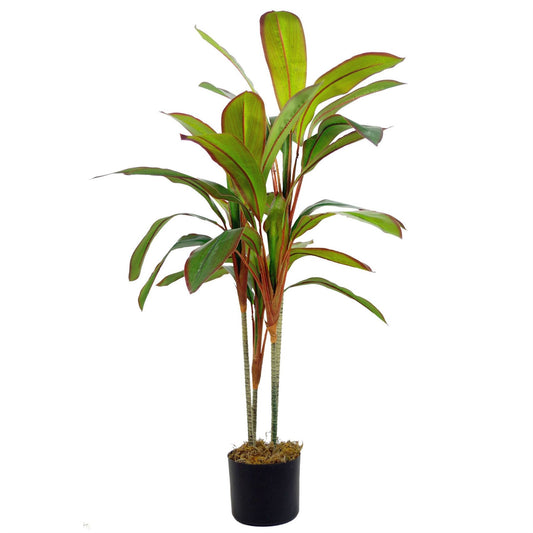 100cm Large Artificial Dracaena Tropical Plant - Realistic Indoor Plant