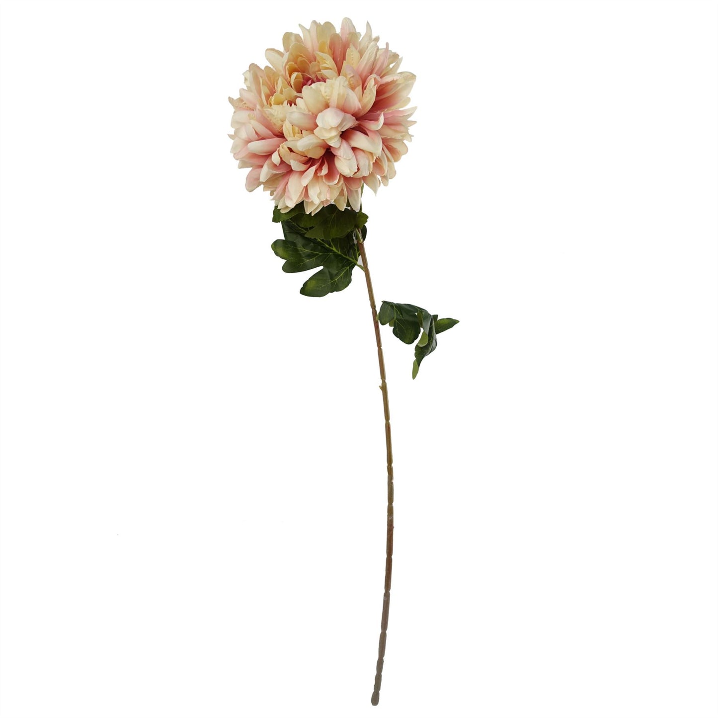 75cm Medium Artificial Pink Chrysanthemum Stem – Realistic Reflex Flower