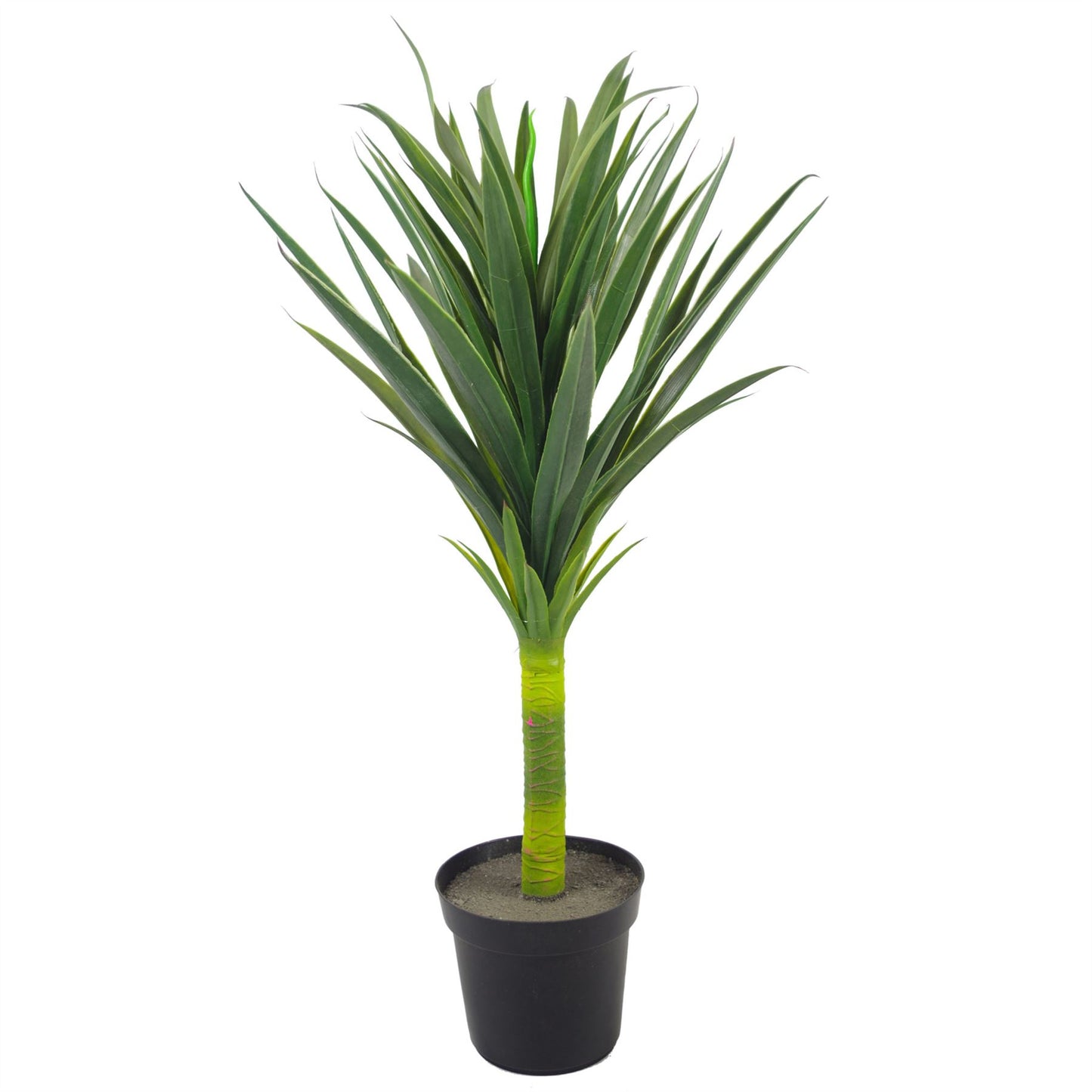90cm Large Artificial Spiky Yucca Plant – Realistic Tropical Indoor Plant