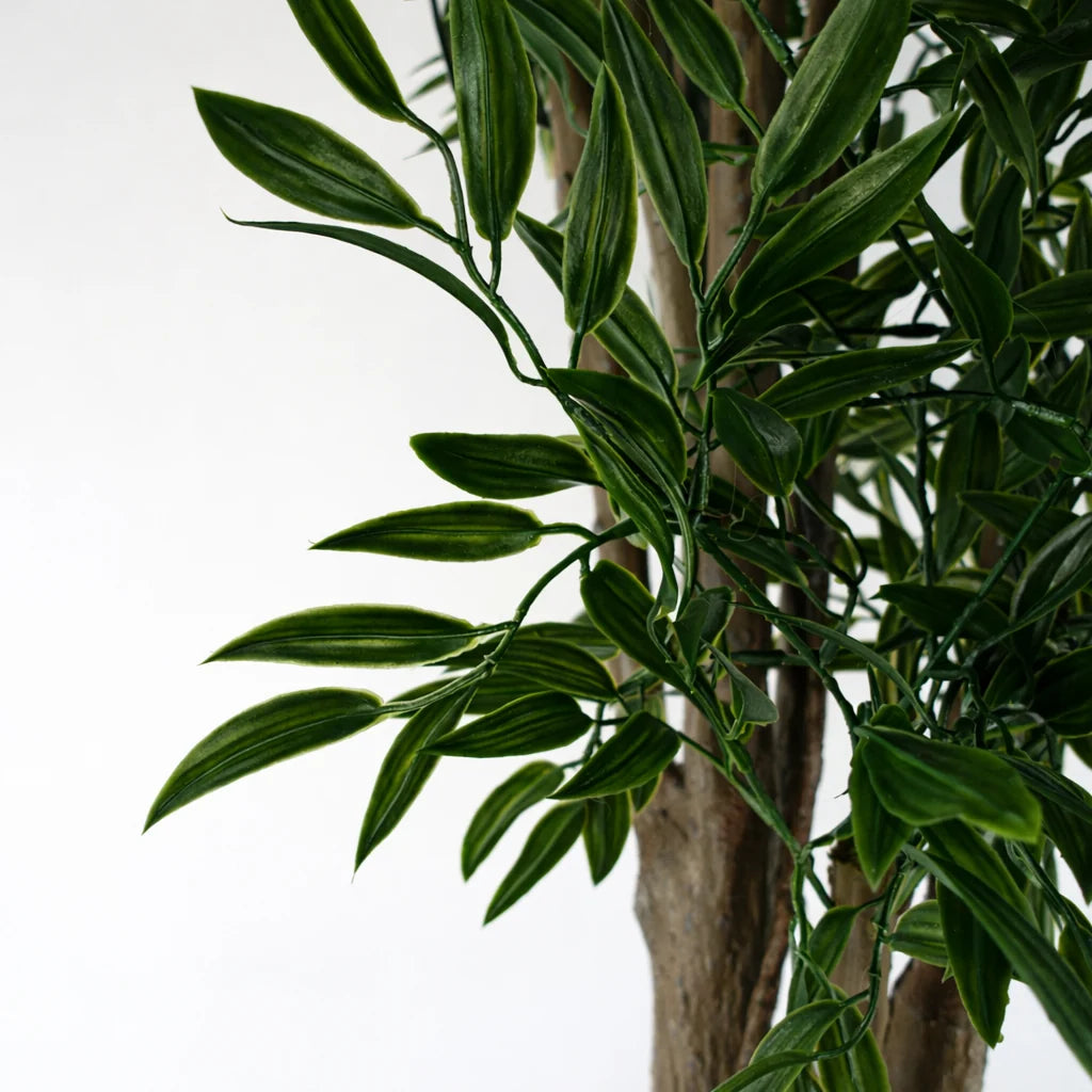 140cm Large UV Resistant Artificial Ruscus Tree – Outdoor Faux Plant