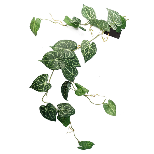 100cm Large Artificial Hanging & Trailing Ivy Plant – Realistic Rounded Ivy Vines