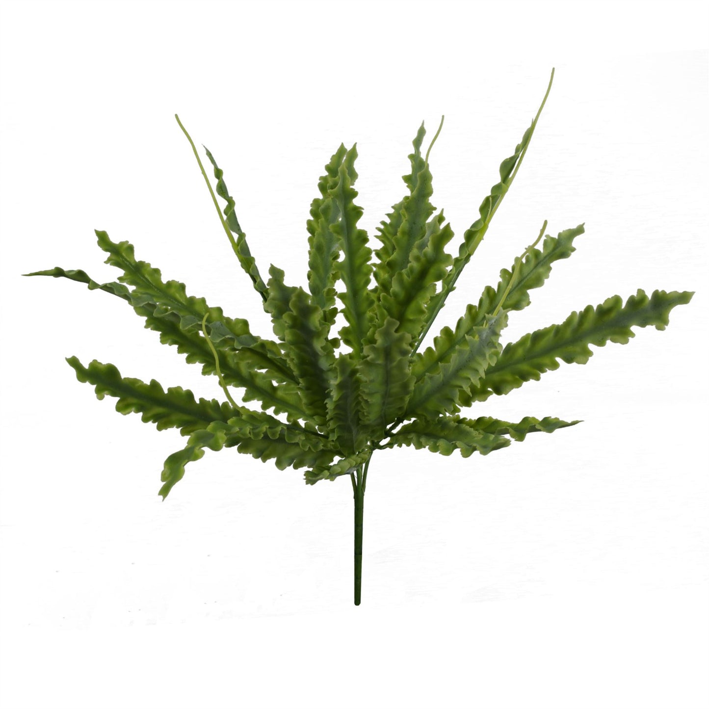 40cm Small Artificial Crocodile Fern – Bare Stem Plant